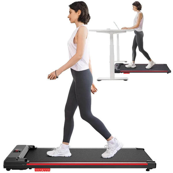 Walking Pad, Under Desk Treadmill with Remote Control, LED Display