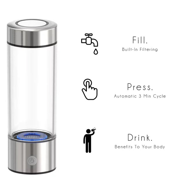 Portable Hydrogen Bottle